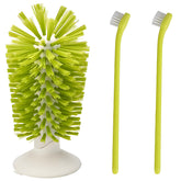 Cepillo MQACPUPY para tortugas con ventosa, ideal para adherirse al tanque y limpiar con estabilidad.