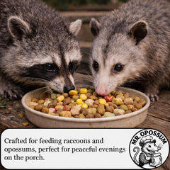 MR. OPOSSUM Midnight Munch trozos de cordero para una merienda selecta de fauna silvestre