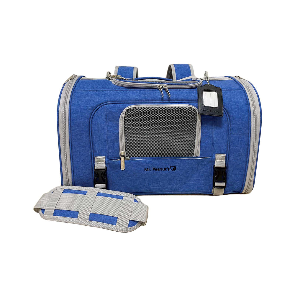 Mr. Peanut's Monterey Series: mochila para perro en cabina, cómodo y práctico.