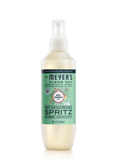 MRS. MEYER'S Desodorizante para gatos, botella en primer plano, aroma suave para pelaje fresco