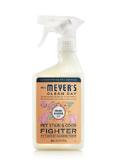 Mrs. MEYER'S Clean Day Stain & Odor Fighter, botella, trata manchas de mascotas.