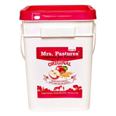Mrs. Pastures galletas caballos lata-15lb: refuerzo suave para entrenamiento