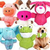 Juguete MRSOHRET con vaca y chirrido para perros.