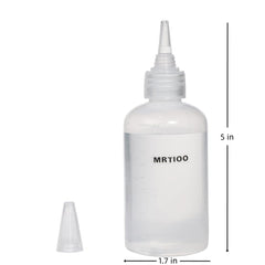 MRTIOO botella alimento y agua para geckos crestados, material suave recupera forma