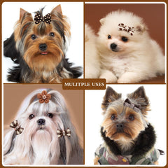 Lazo Mruq-pet para cabello de perrito, ideal para top knot diario