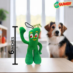 Juguete de Gumby con chirriador integrado para mayor interacción en cada sesión