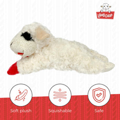 Lamb Chop con cinco sonajeros para juego interactivo