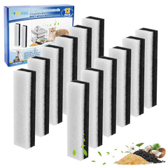 Filtro MyfatBOSS para fuente WF020, 12 piezas, purifica el agua para mascotas
