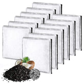 Filtros de carbono MyfatBOSS para Catit Mini Flower en paquete de repuestos.