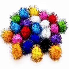 Bolas MYYZMY brillantes para gatos, 1,8 pulgadas, juego seguro
