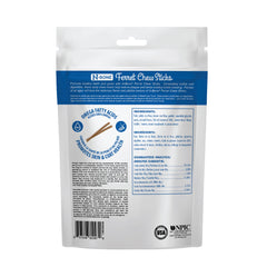 N-Bone Ferret Chew Sticks textura pliable para masticación prolongada.