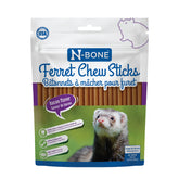 N-Bone Ferret Palitos Masticables sabor tocino, presentación en bolsa para hurones, ideal para masticación prolongada