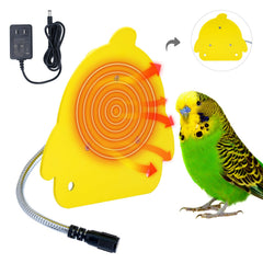 NAOEDEAH calentador para aves jaula amarilla brinda calor suave para periquitos