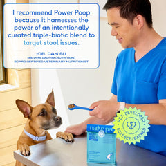 Native Pet GutWell Power Poop textura en polvo apta para mezclar.
