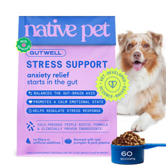 Native Pet GutWell Stress Support: frasco para apoyar la calma diaria del perro