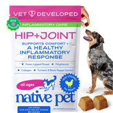 Native Pet Inflammatory Care: botella abierta, facilita la dosis diaria para perros
