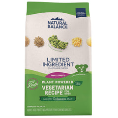 Natural Balance: alimento seco para perros pequeños, bolsa de 4 libras, práctica y versátil.