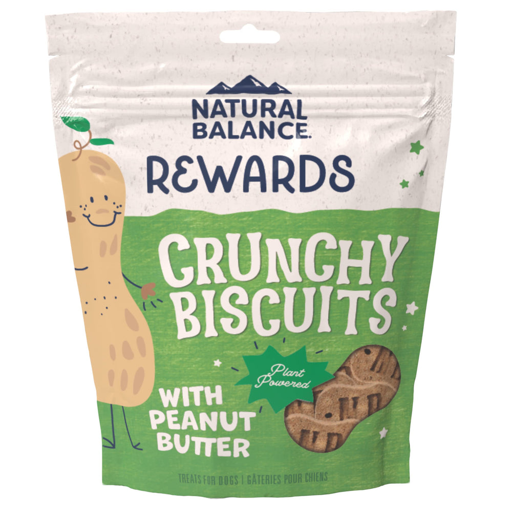 Natural Balance biscuits emballage 14-ounce, croquant et savoureux pour récompenser pendant l'entraînement