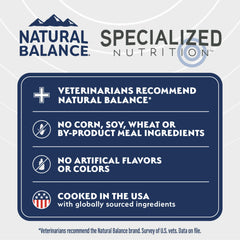 Natural Balance calabaza, fibra digestiva natural
