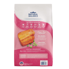 Natural Balance salmón como única proteína para gatos sensibles.