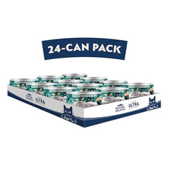 Natural Balance, lata 5.5 oz con pollo y arroz, para gatos indoor, textura suave.