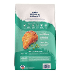 Natural Balance pollo como única proteína para dieta simplificada.