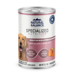Natural Balance salmón en trozos, ideal para piel sensible