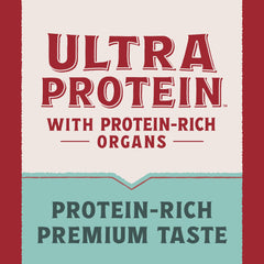 Natural Balance Ultra Protein primer ingrediente pollo, proteína de alta digestibilidad.