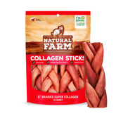 Natural Farm bocadillos de colágeno sin olor para masticar durante más tiempo