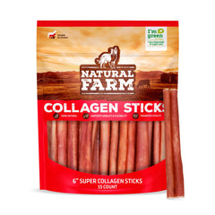 Natural Farm Colágeno Sin Olor para Perro, masticación prolongada.