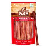 Natural Farm masticables de colágeno para perros sin olor, masticación prolongada.