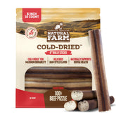 Natural Farm palitos bully fríos-secado para mordidas duraderas
