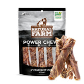 Natural Farm palitos de carne poder, empaque visible para compra rápida.