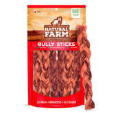 Natural Farm palitos masticables sin olor de 12 pulgadas para perros activos