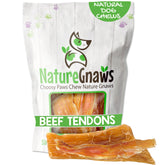 Nature Gnaws tendones para perros, 8oz, opción de masticación natural
