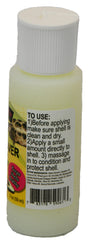 Etiqueta del producto Nature Zone para cascara de tortuga, ideal para reptiles