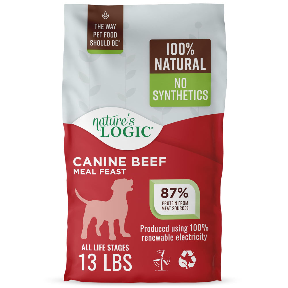 NATURE'S LOGIC croquetas para perro con proteína alta para músculos y energía diaria