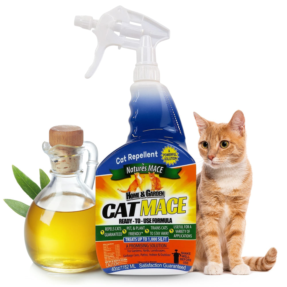 Nature's MACE Cat Mace: botella de spray para prevenir marcas de gatos en interiores