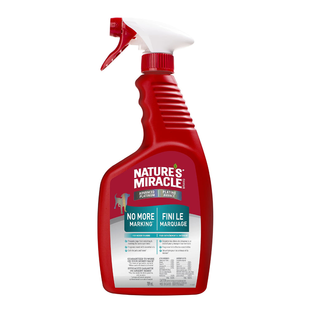 Nature's Miracle No More Marking: rociado para entrenamiento interior que disuade al perro de marcar