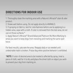 Nature’s Miracle No More Marking, repelente-aceites-esenciales: aroma suave que orienta al entrenamiento