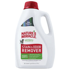 Nature's Miracle: remoción de manchas en botella para limpieza de manchas difíciles.