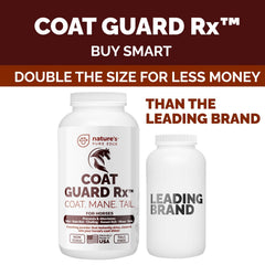Nature's Pure Edge Coat Guard Rx: aplicación fácil del polvo para pelaje, piel seca.