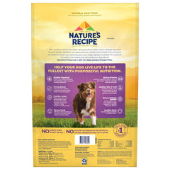 Nature's Recipe: sin maíz, trigo ni soja para perros sensibles