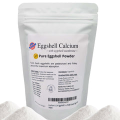 Natures Vitality Farms, polvo-cascara-huevo para perros y gatos, calcio natural.