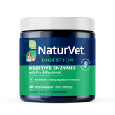 NaturVet Enzimas Digestivas para perros, bote, apoyo diario a la digestión
