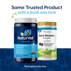 NaturVet Momentos Tranquilos masticables sabor tocino, calmante para perros