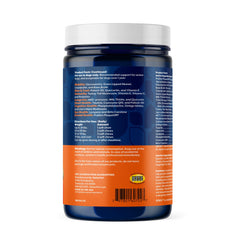 NaturVet Todo-en-Uno etiqueta con glucosamina y condroitina para movilidad.