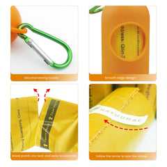 Material biodegradable de maíz para bolsas de excrementos de perros.