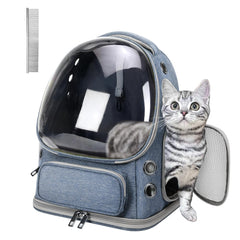 NAXYOO transportín gato burbuja ventana para vigilar a tu mascota.