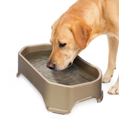 Neater Pet Brands tazón de agua extragrande para perros, ideal para juego al aire libre